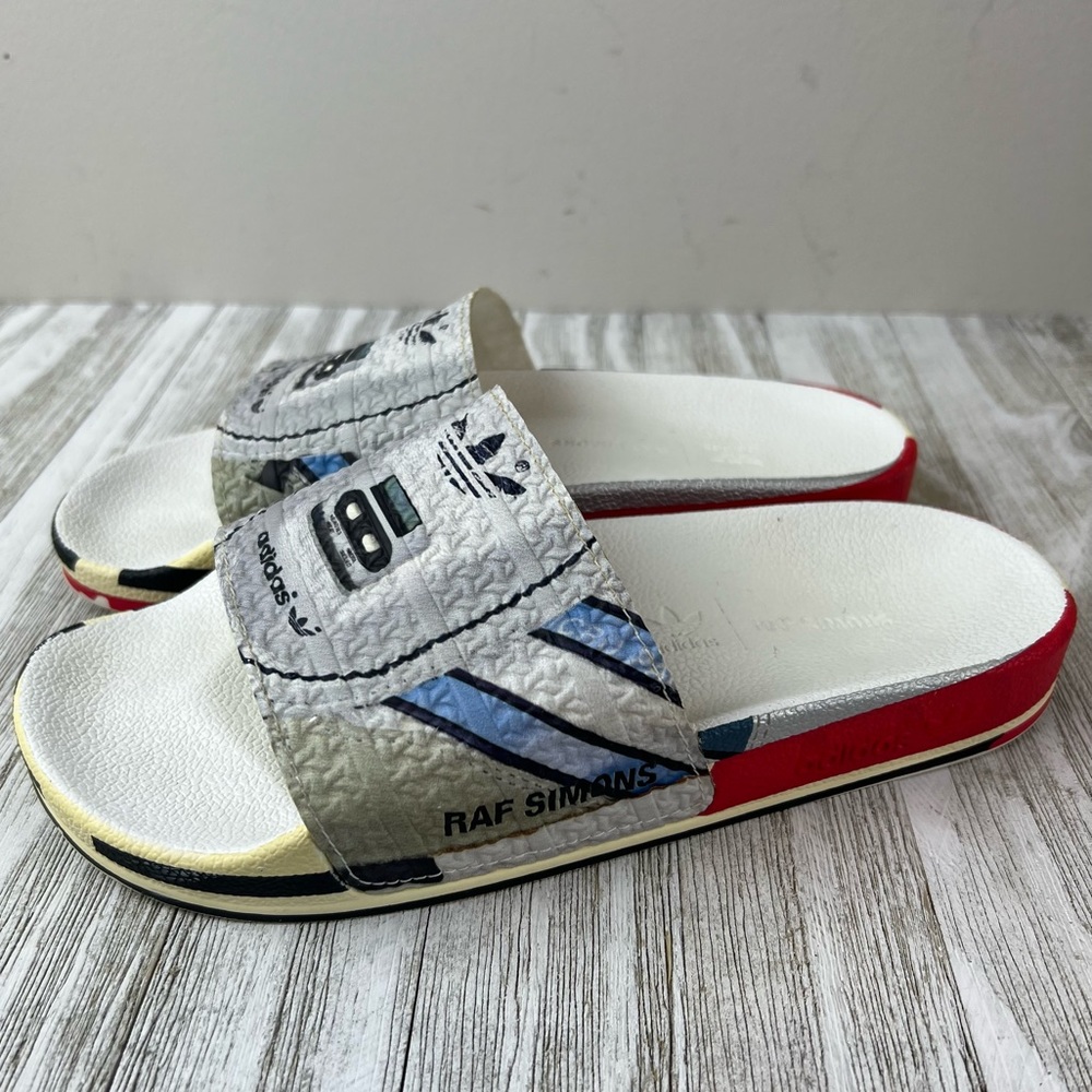 Adidas Unisex Raf Simmons Slip on Soccer Slides Mens 6 Women’s 7-7.5